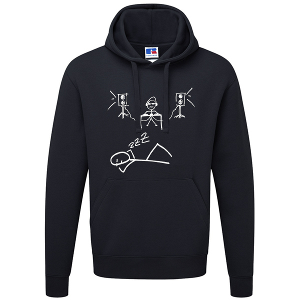 Bild von DU HAST GERATZT - HOODY [schwarz]